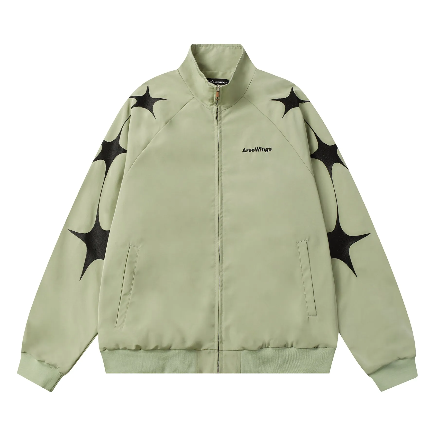 Star Stride | Oversized Hip-Hop Bomber Jacket