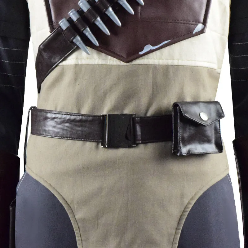 Star Wars The Mandalorian Cosplay Costume Deluxe Outfit Full Set ACcosplay