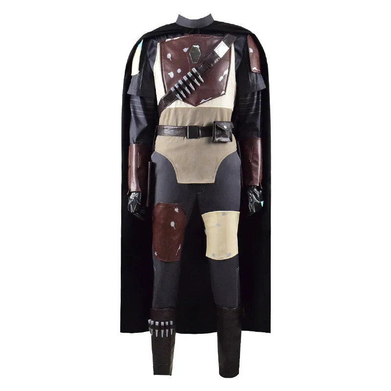 Star Wars The Mandalorian Cosplay Costume Deluxe Outfit Full Set ACcosplay