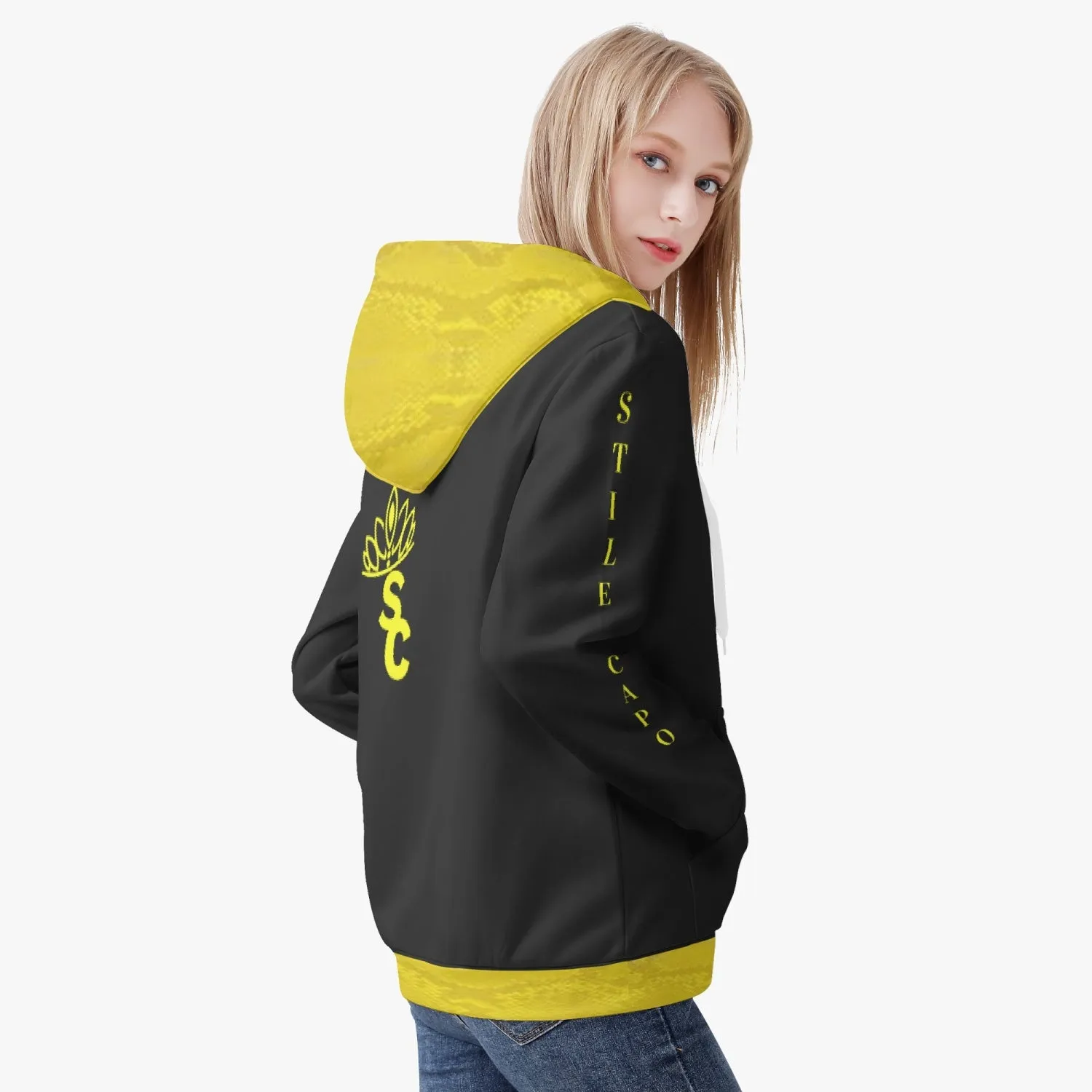 STILE CAPO QUEENS  Full Zip Up Hoodie