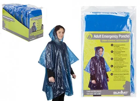 Summit Adult Emergency Poncho