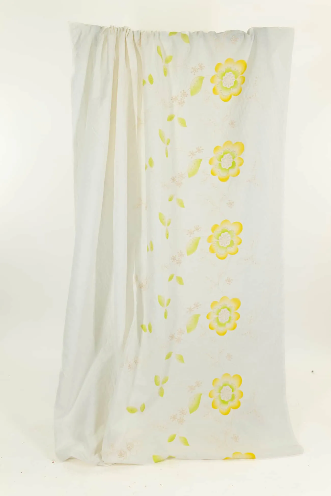 Sunshine Embroidered Cotton/Linen Woven