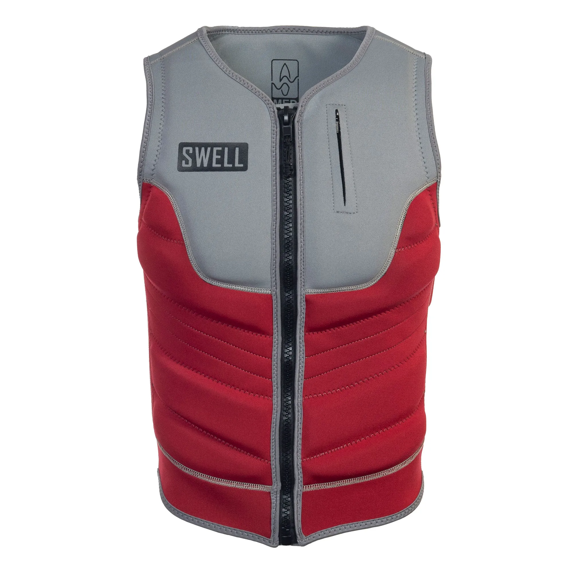 SWELL Pro Comp Vest - Men's Red -  Neoprene Jacket