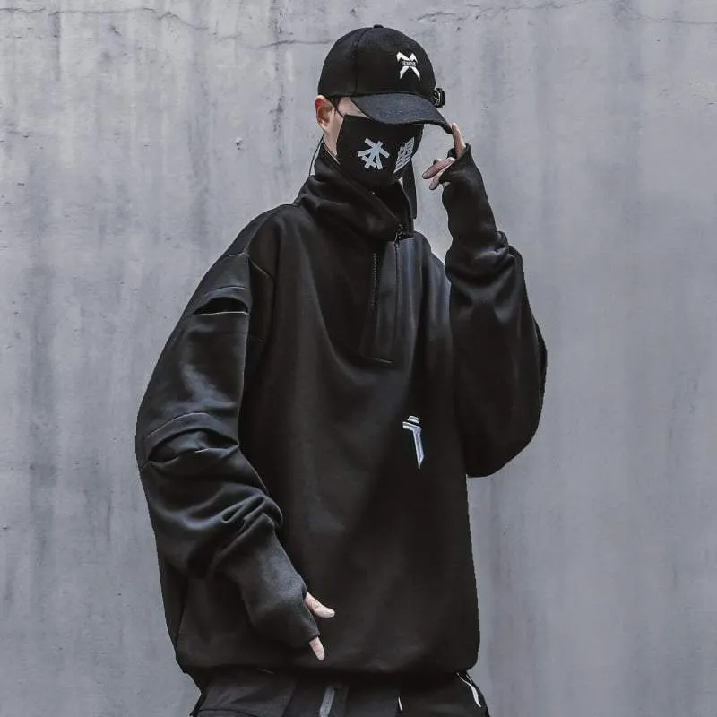 Techwear Biohazard pullover