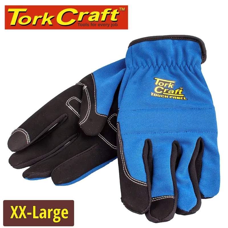 TORK CRAFT GLOVE BLUE 2XL WITH PU PALM MULTI PURPOSE GL64