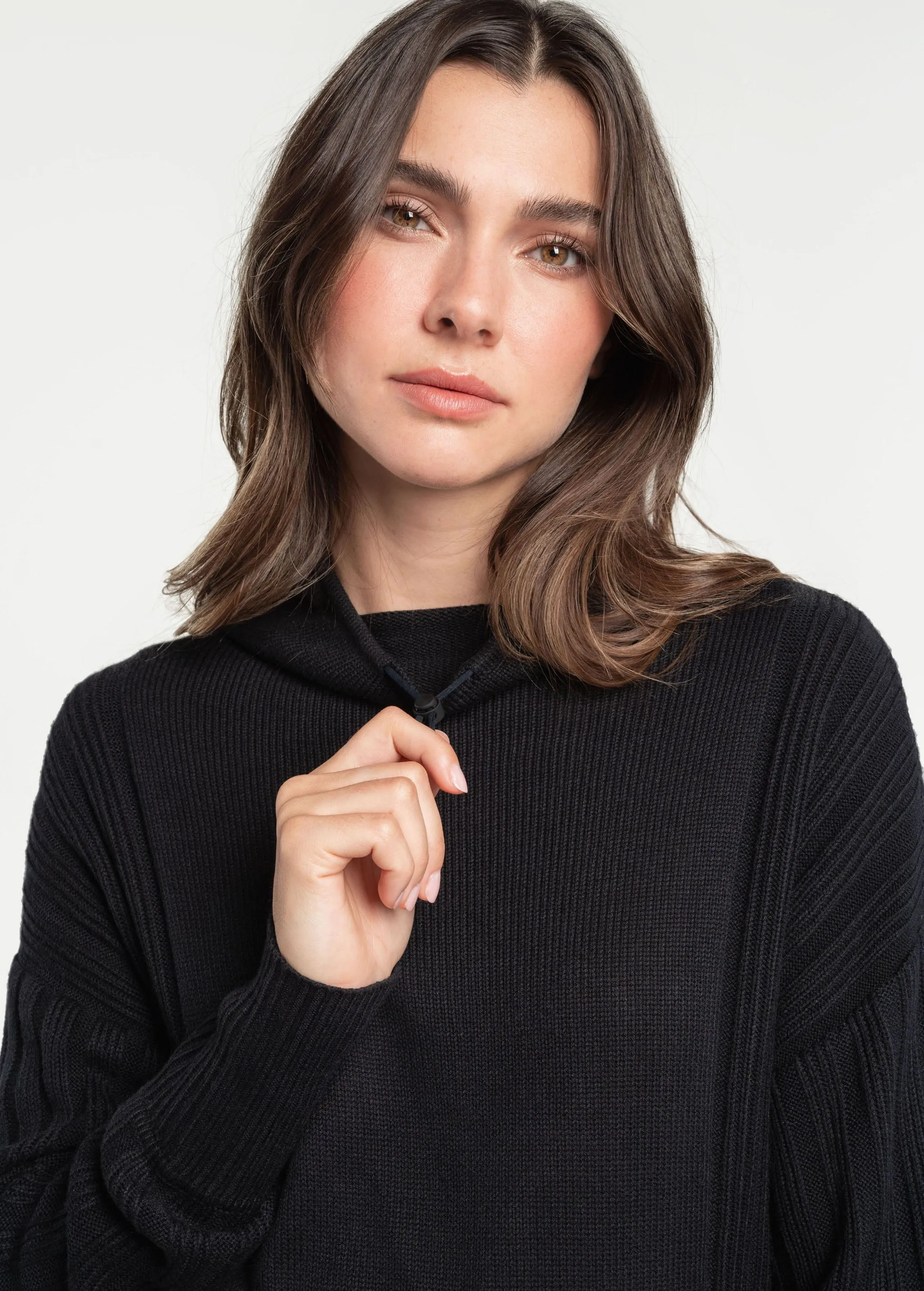 Vanier Funnel-Neck Pullover Sweater