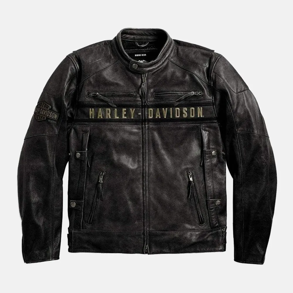 Vintage Harley Davidson Leather Jacket