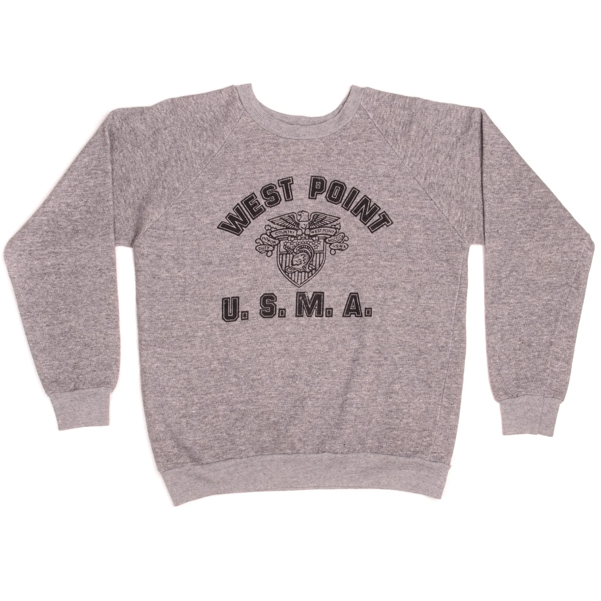 VINTAGE WEST POINT USMA SWEATSHIRT SIZE MEDIUM MADE IN USA 1980s