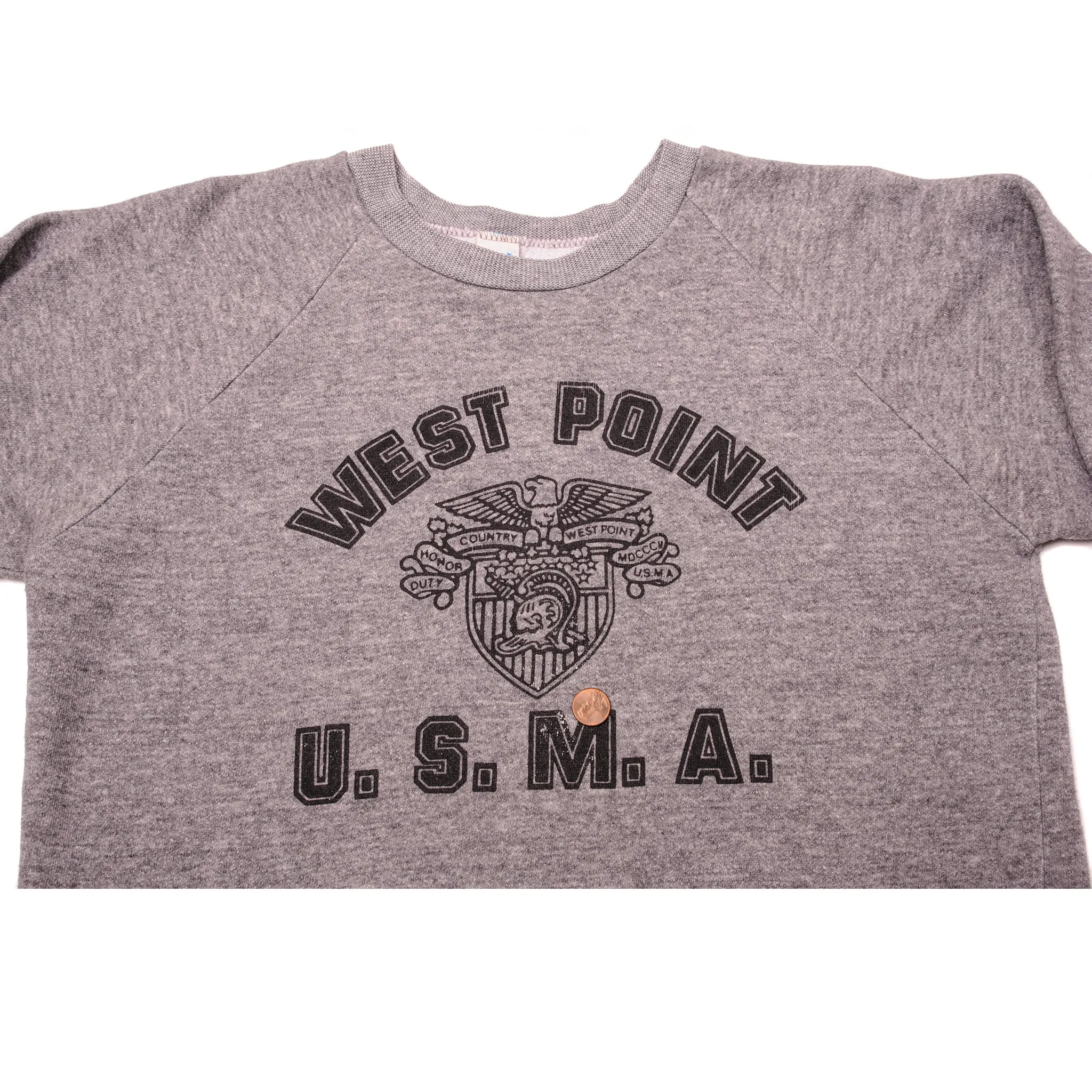 VINTAGE WEST POINT USMA SWEATSHIRT SIZE MEDIUM MADE IN USA 1980s