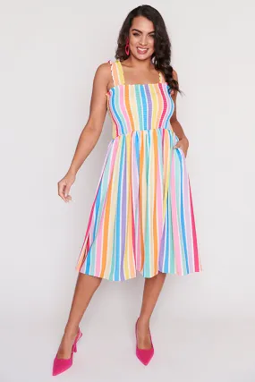 Wallflower LPD Candy Stripe Dress