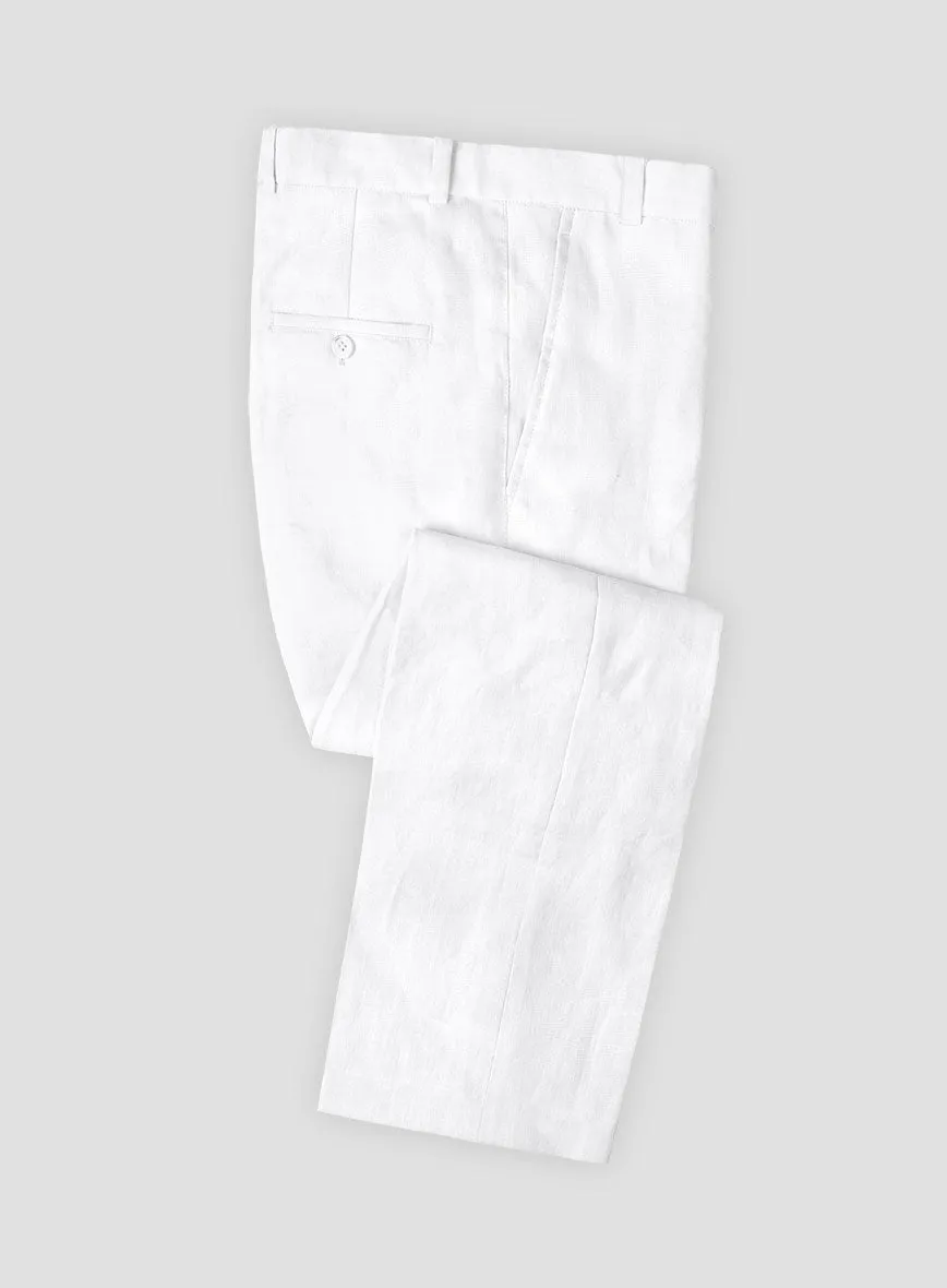 White Linen Pants