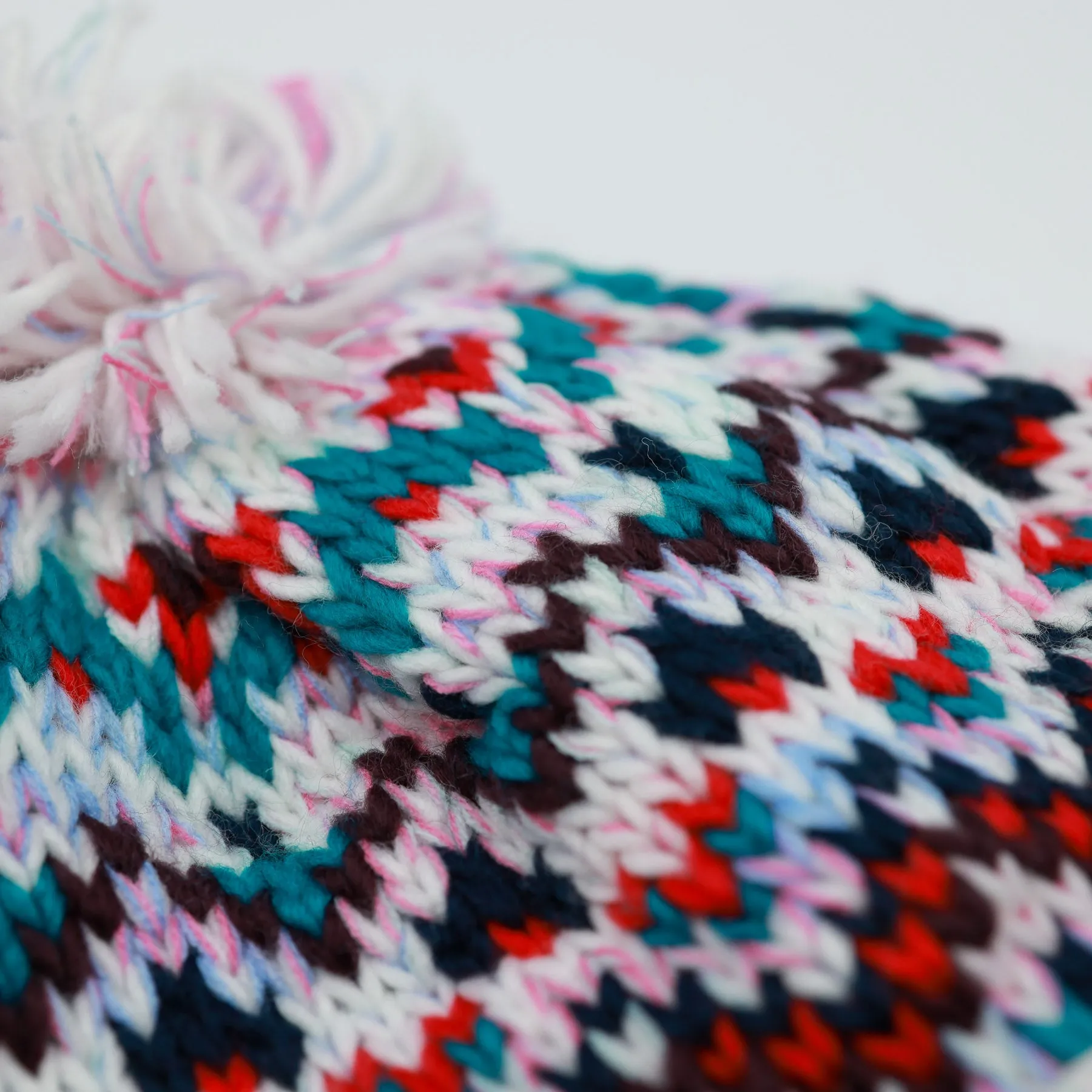 Winter Blossom Bobble Beanie