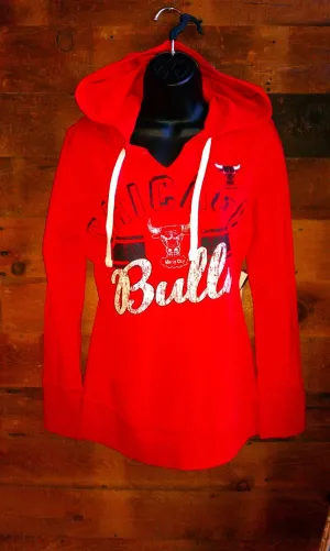 Women's Chicago Bulls Red Hoodie