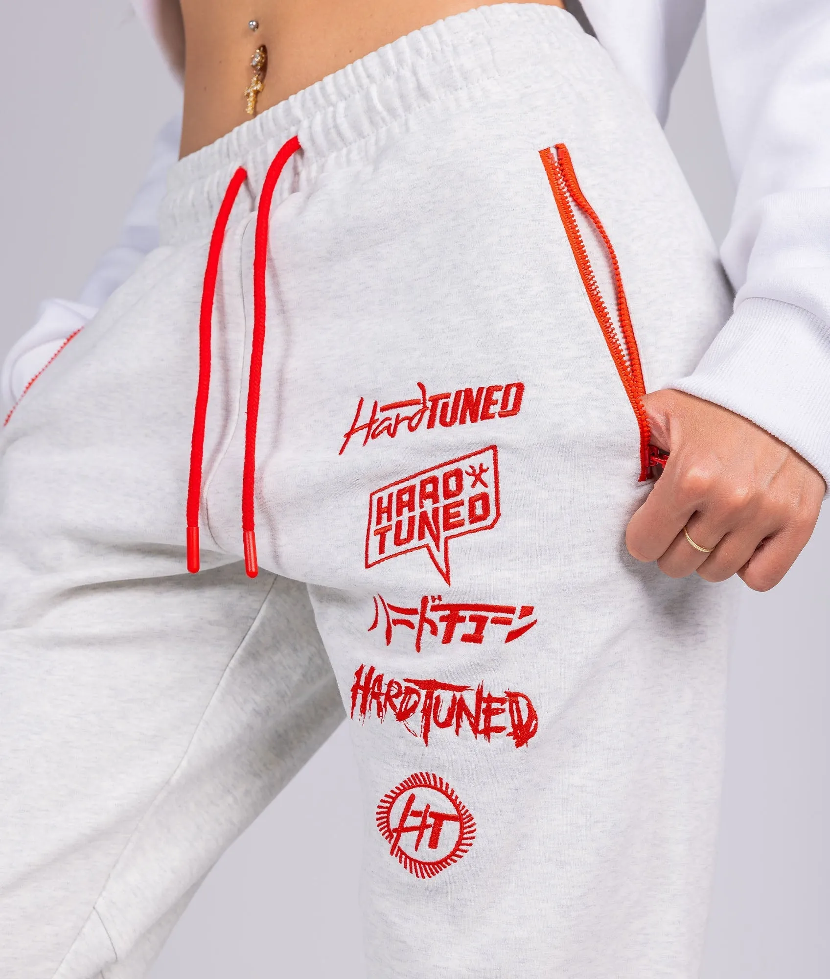 Women's Clutch Kick P1 Fleece Track Pants - White