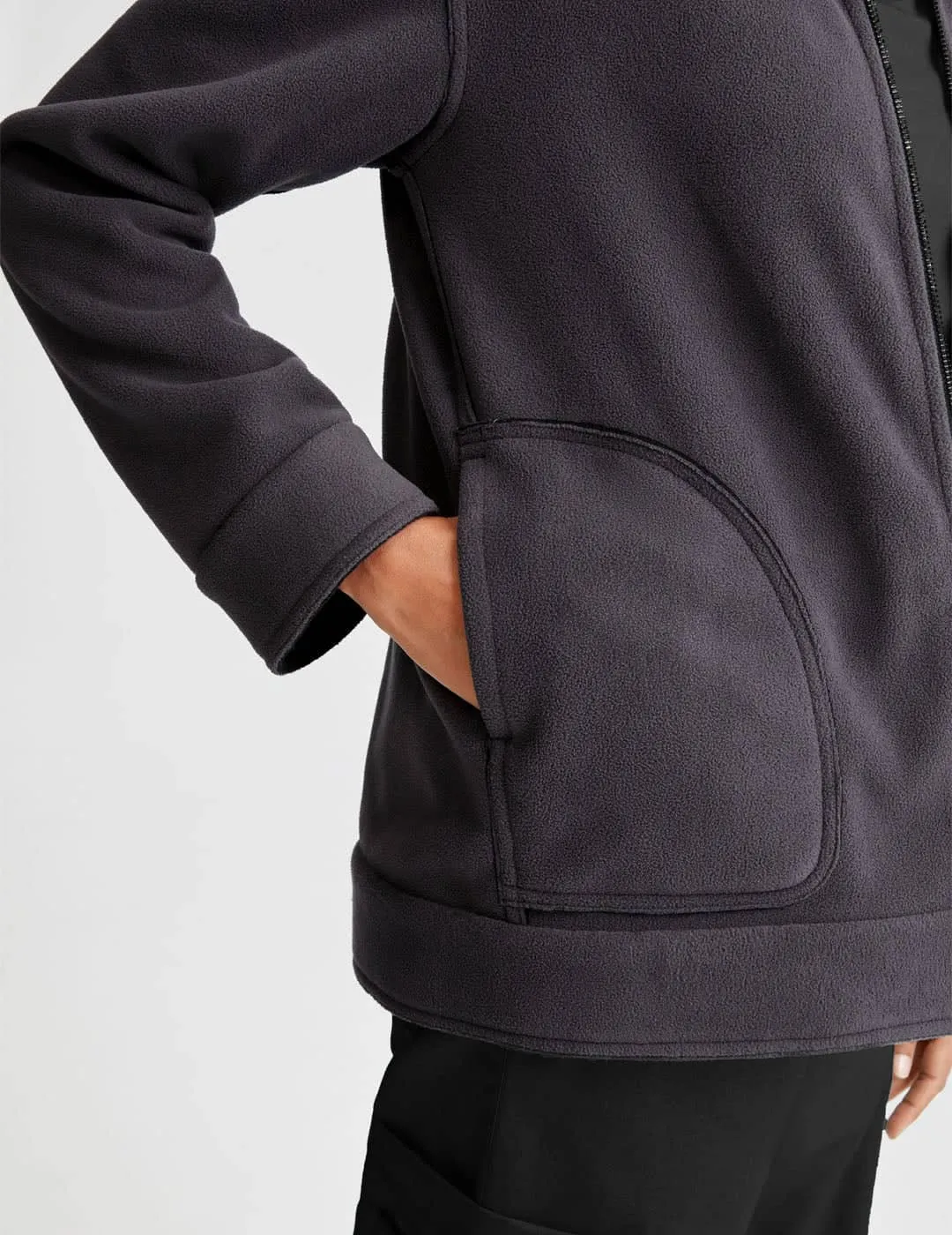 Womens Reversible Fleece Jacket