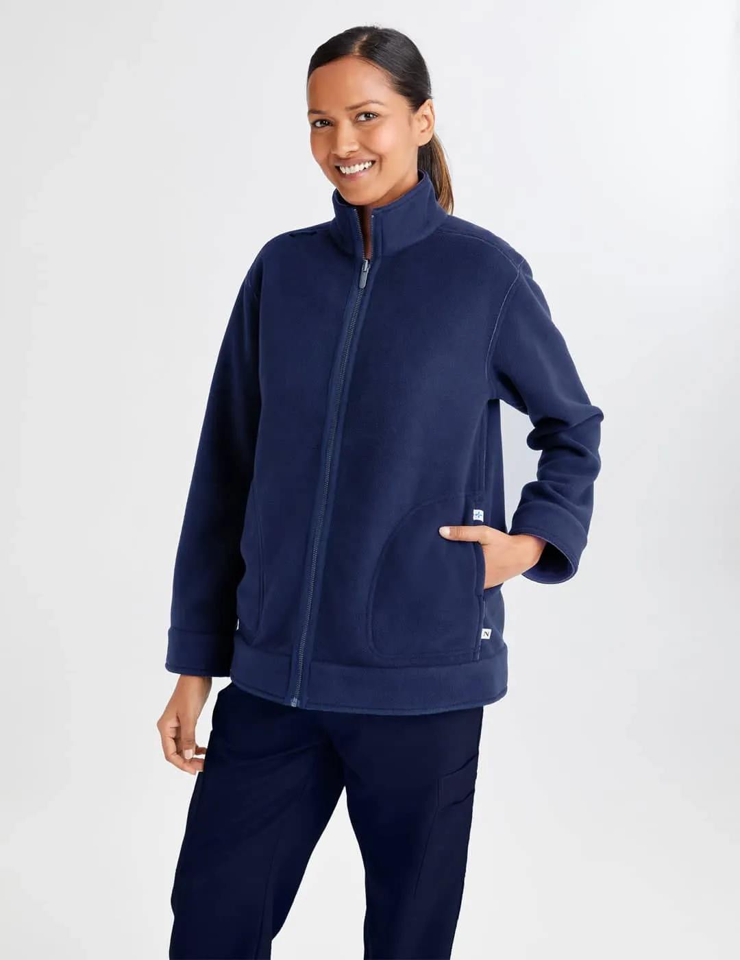 Womens Reversible Fleece Jacket