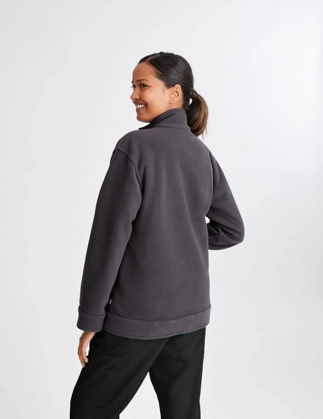 Womens Reversible Fleece Jacket