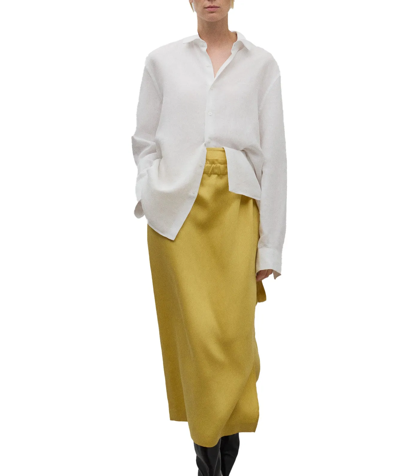 Wrap Skirt Yellow