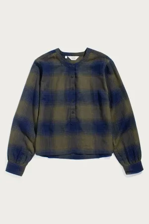 Yarra Pullover / Pacific Ombre Plaid