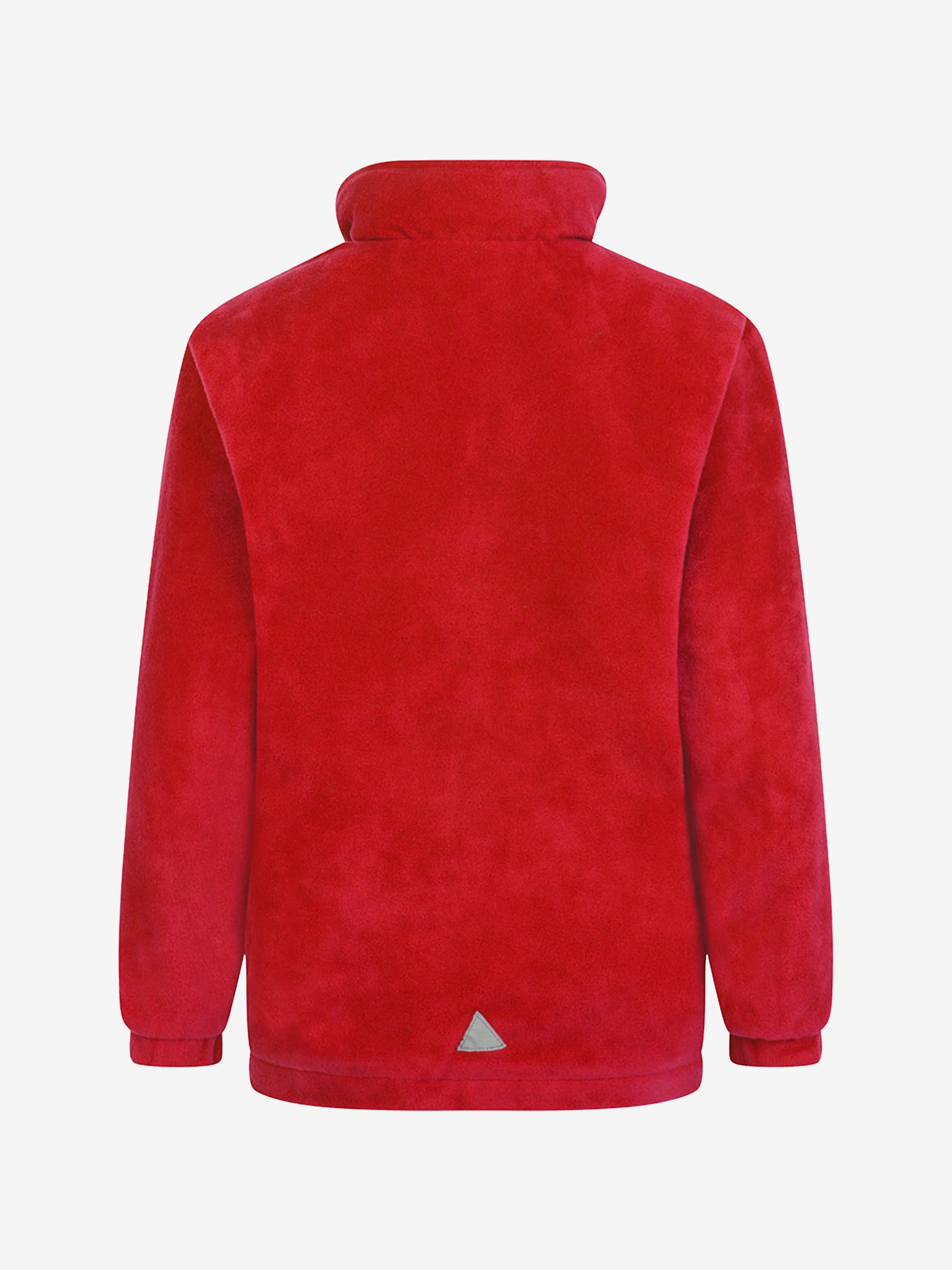 Zeco Kids School Reversible Fleece Jacket in Red