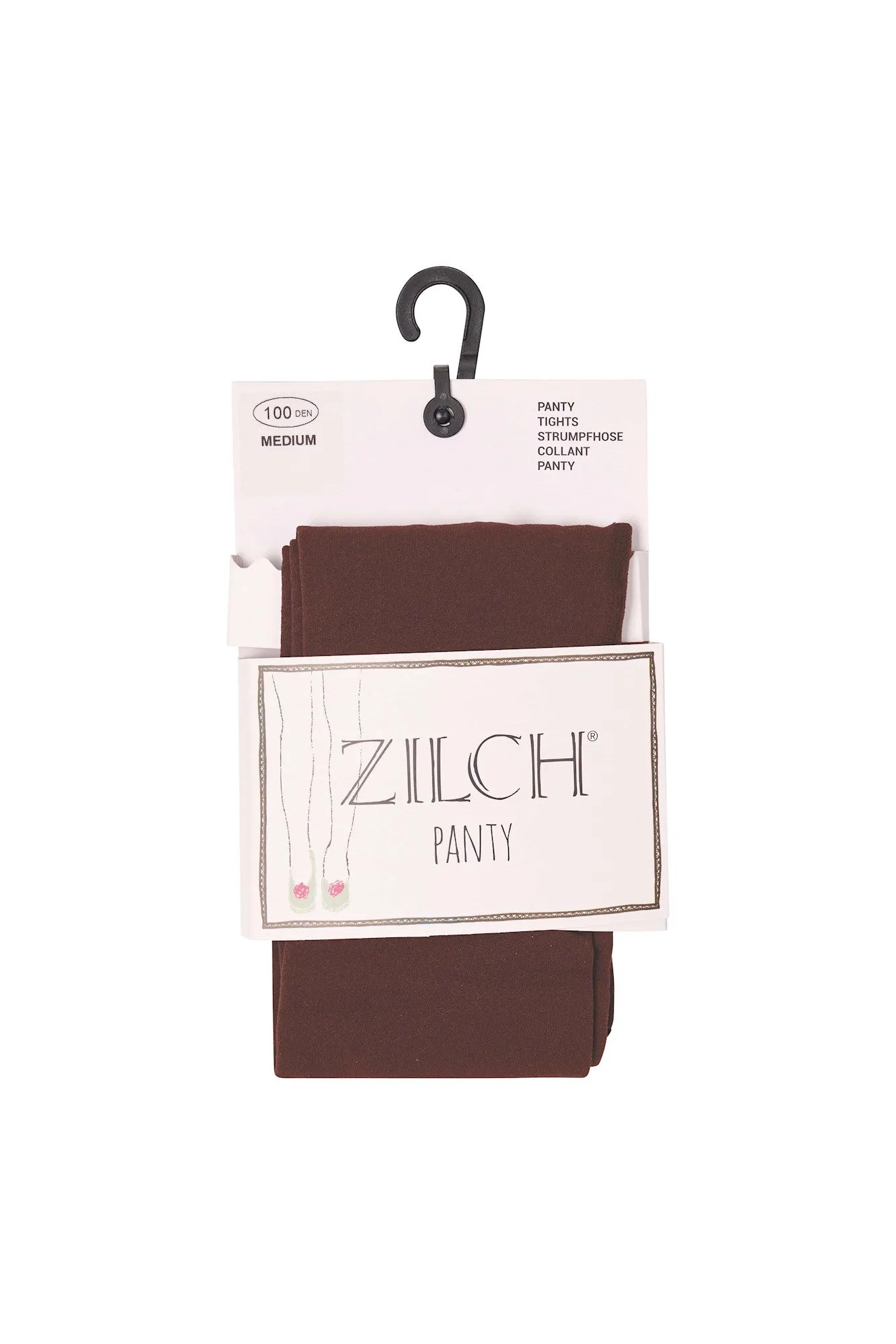 Zilch tights chocolate